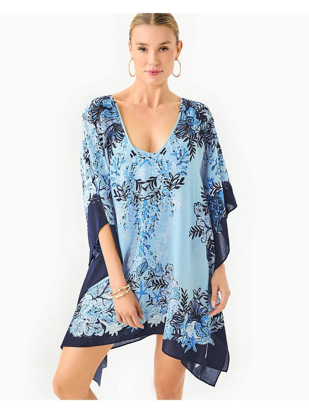 Lilly  Pulitzer S/M Maryal Coverup boho comfy swimsuit coverup